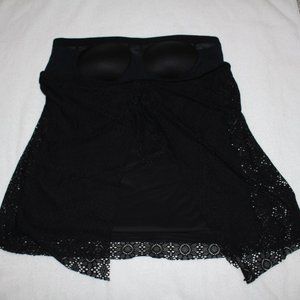 Croft & Barrow Black Tankini